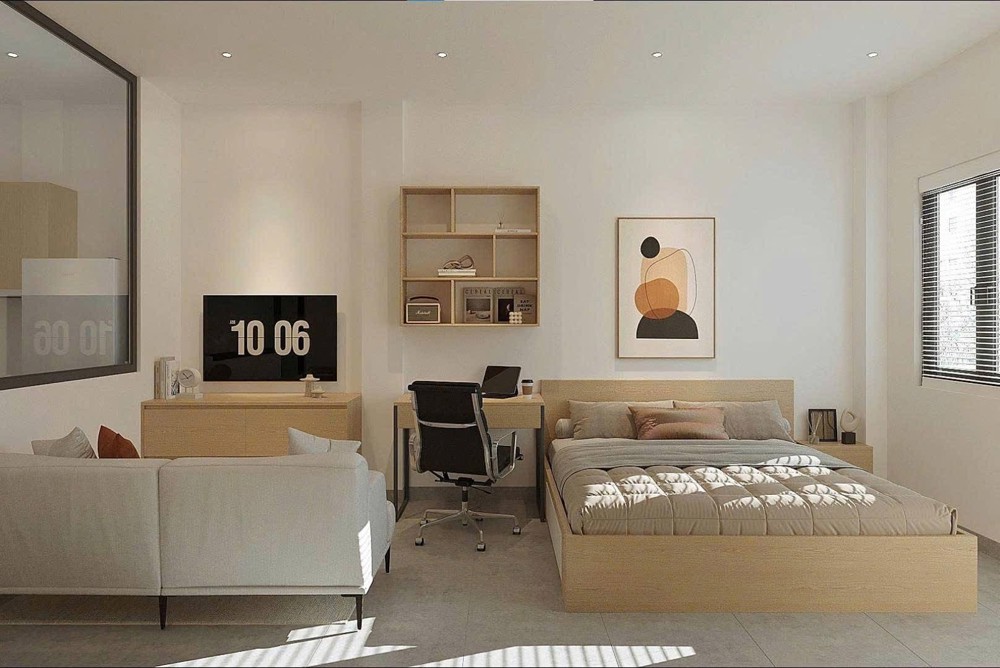 CHO THUÊ PHÒNG STUDIO FULL NỘI THẤT GẦN NHÀ GA T3, TÂN BÌNH