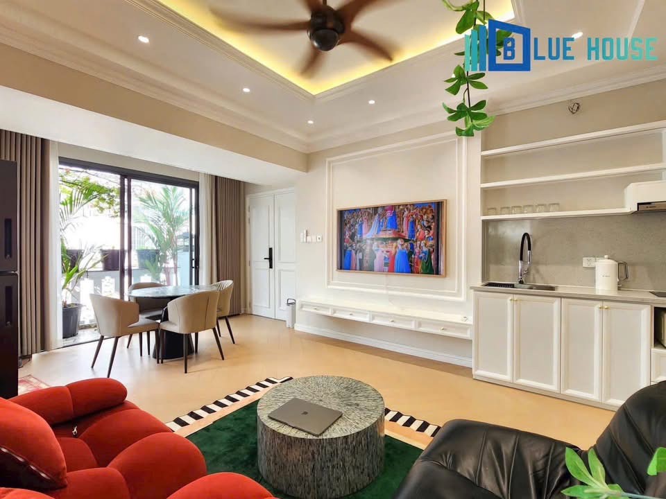 Cho thuê căn hộ 1PN 50M2, máy giặt riêng, bancol thoáng mát ngay nhà ga T3, Tân Bình