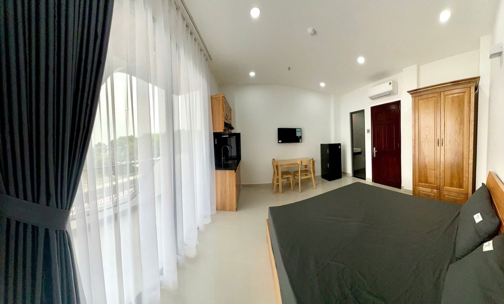 CHO THUÊ CĂN HỘ STUDIO FULL NỘI THẤT, CÓ TỦ LẠNH+MÁY GIẶT RIÊNG GẦN SÂN BAY TÂN SƠN NHẤT