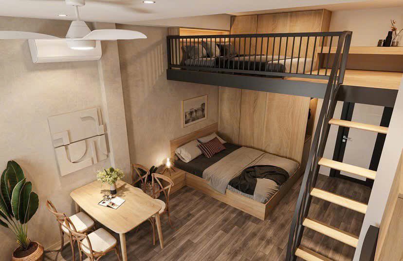 Cho thuê phòng trọ duplex sinh viên gần vòng xoay lăng cha cả, Quận Tân Bình