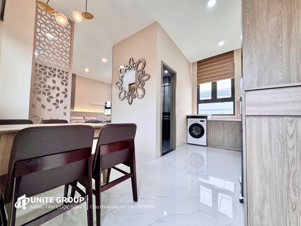 CHO THUÊ CĂN HỘ 1 PHÒNG NGỦ TÂN BÌNH, ĐẦY ĐỦ NỘI THẤT GẦN CÔNG VIÊN LÊ THỊ RIÊNG