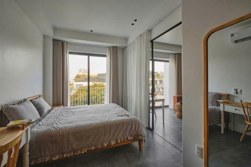 CHO THUÊ CĂN HỘ 1 PHÒNG NGỦ TÂN BÌNH 50M2, FULL NỘI THẤT CÓ BAN CÔNG THOÁNG GẦN SÂN BAY TÂN SƠN NHẤT