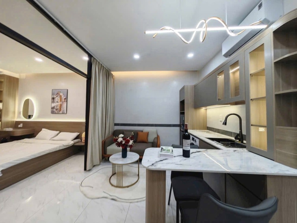 Cho thuê phòng studio tách bếp gần sân bay Tân Sơn Nhất, Tân Bình