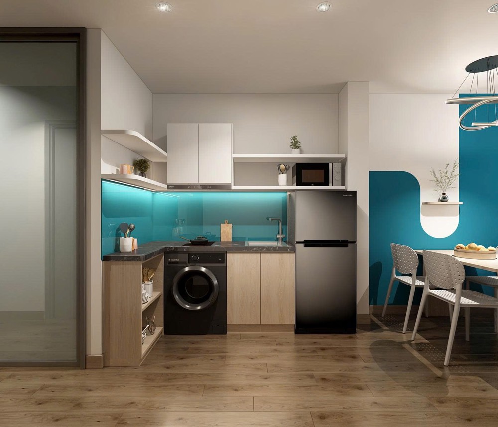 Cho thuê phòng 1PN full nội thất sịn có bancol gần sân bay Tân Sơn Nhất, Tân Bình