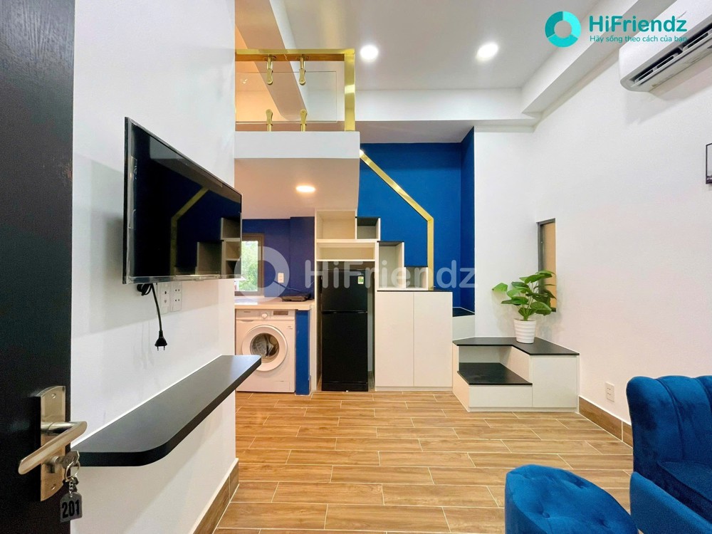 🏡🏡Cho thuê Duplex Luxury máy giặt riêng đường Phạm Phú Thứ – Tân Bình Gần Ngã Tư Bảy Hiền, ĐH Văn