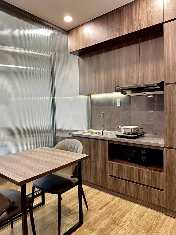 Cho thuê studio tách bếp riêng biệt nội thất hiện đại ngay Etown Cộng Hoà, Tân Bình