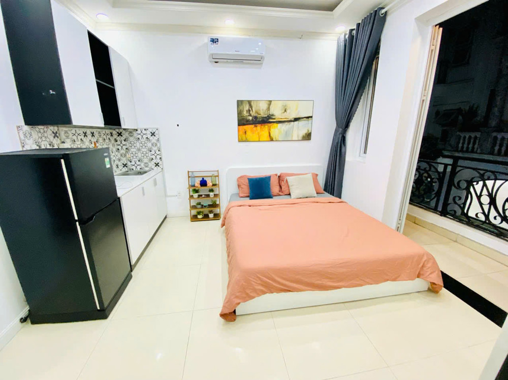 Phòng trọ full nội thất có ban công