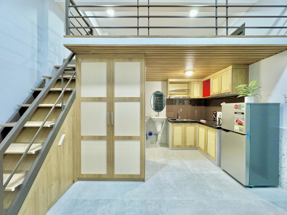 CĂN HỘ DUPLEX FULL NỘI THẤT MÁY GIẶT RIÊNG NGAY SÂN BAY TÂN SƠN NHẤT - TÂN BÌNH