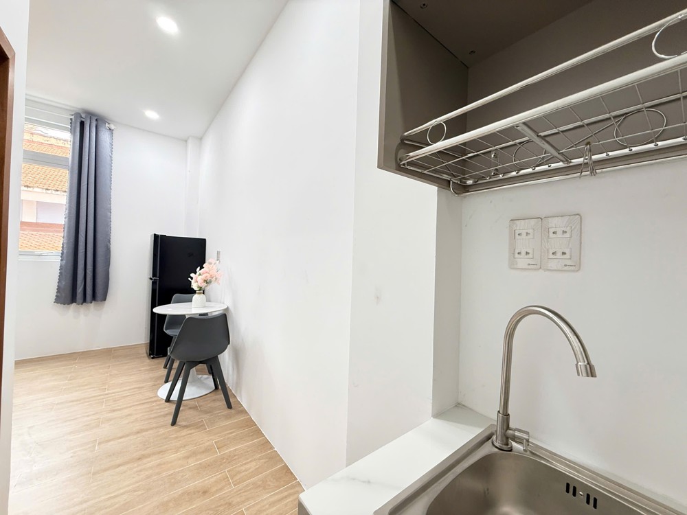 CĂN HỘ STUDIO CỬA SỔ TRỜI THOÁNG MÁT FULL NỘI THẤT - TÂN BÌNH