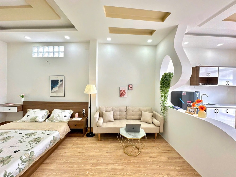 CĂN HỘ STUDIO BAN CÔNG FULL NỘI THẤT NGAY NGÃ TƯ BẢY HIỀN QUẬN TÂN BÌNH
