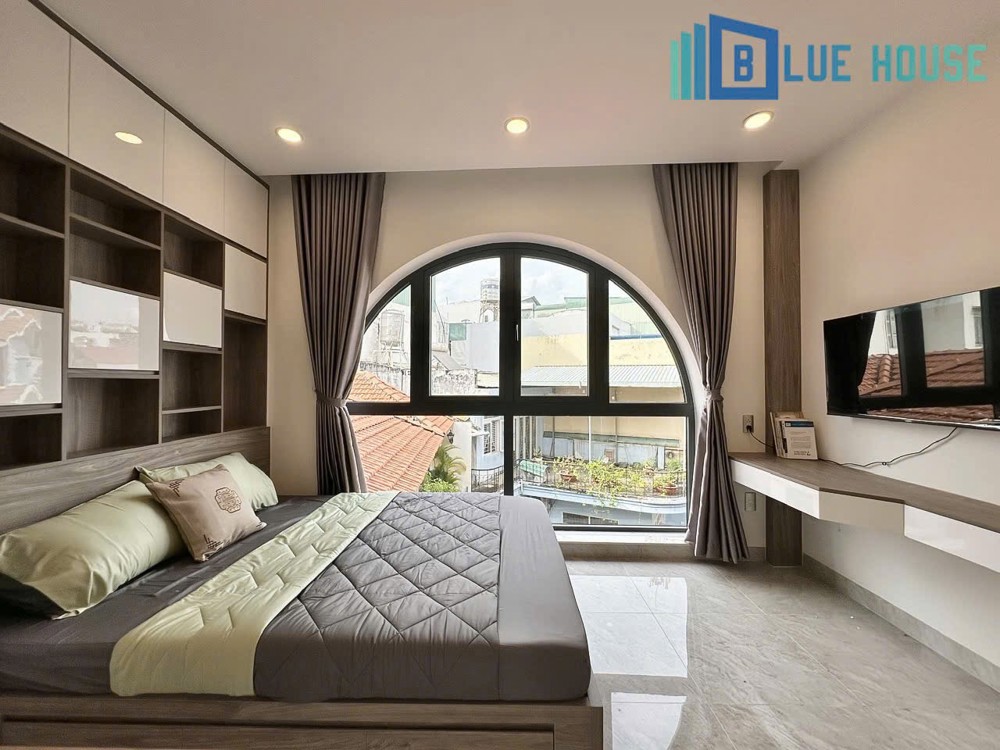 Cho thuê phòng studio máy giặt riêng cửa sổ trời gần sân bay Tân Sơn Nhất, Quận Tân Bình