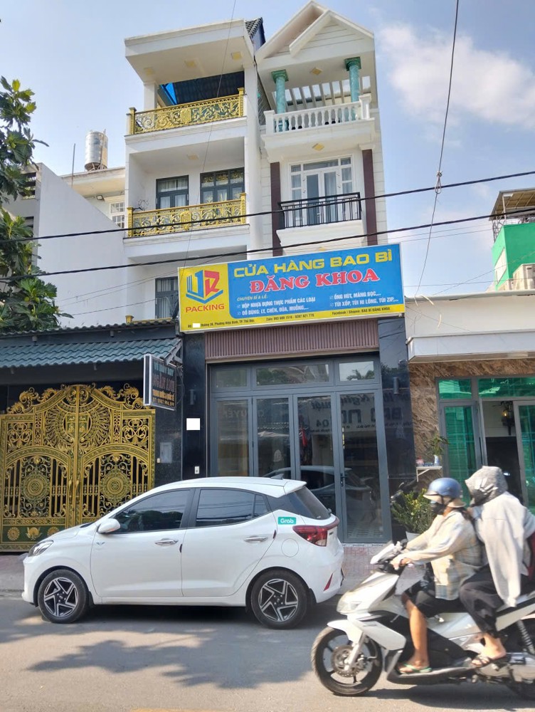 (25tr) Cho thuê nhà Mặt Tiền Đường 38, P.  Hiệp Bình Chánh_7PN7WC_4x30m_4 tầng_ Giá 25tr/tháng