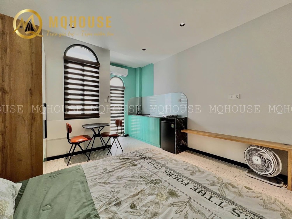 Cho thuê phòng studio thoáng mát full nội thất gần cv Hoàng Văn Thụ, 5p tới sân bay Tân Sơn Nhất,TB