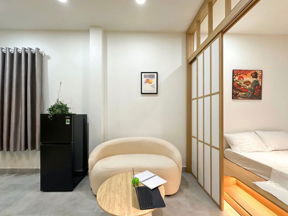 CĂN HỘ 1PN FULL NỘI THẤT NGAY NGÃ TƯ BẢY HIỀN - TÂN BÌNH