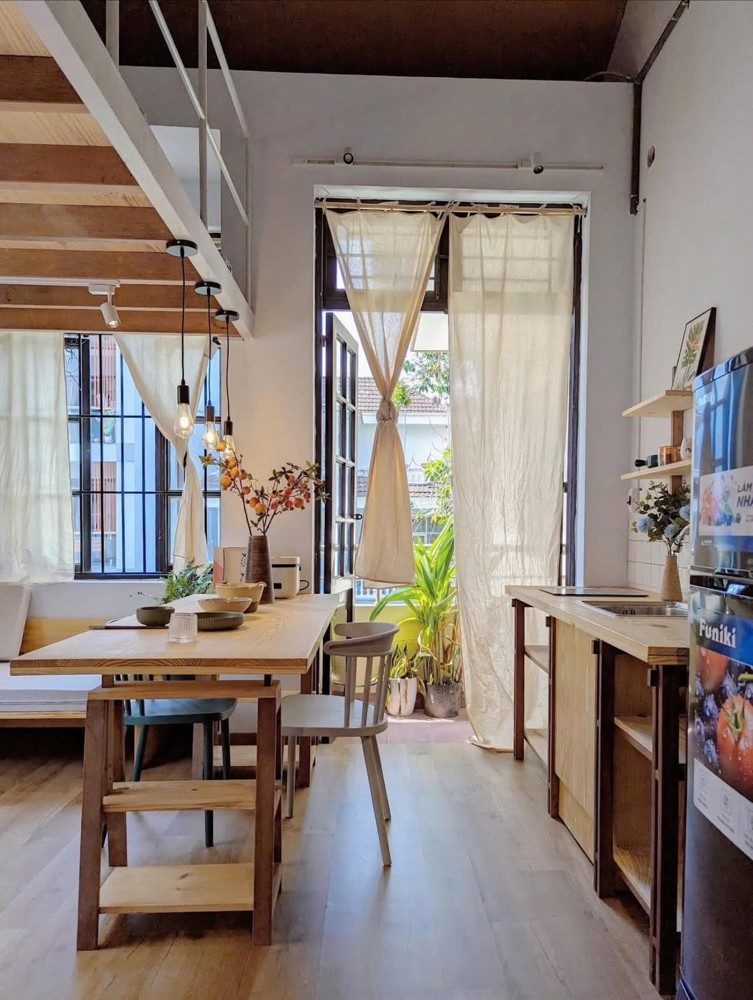 DUPLEX BAN CÔNG CHUẨN VIBE HÀN QUỐC NGAY CV HOÀNG VĂN THỤ