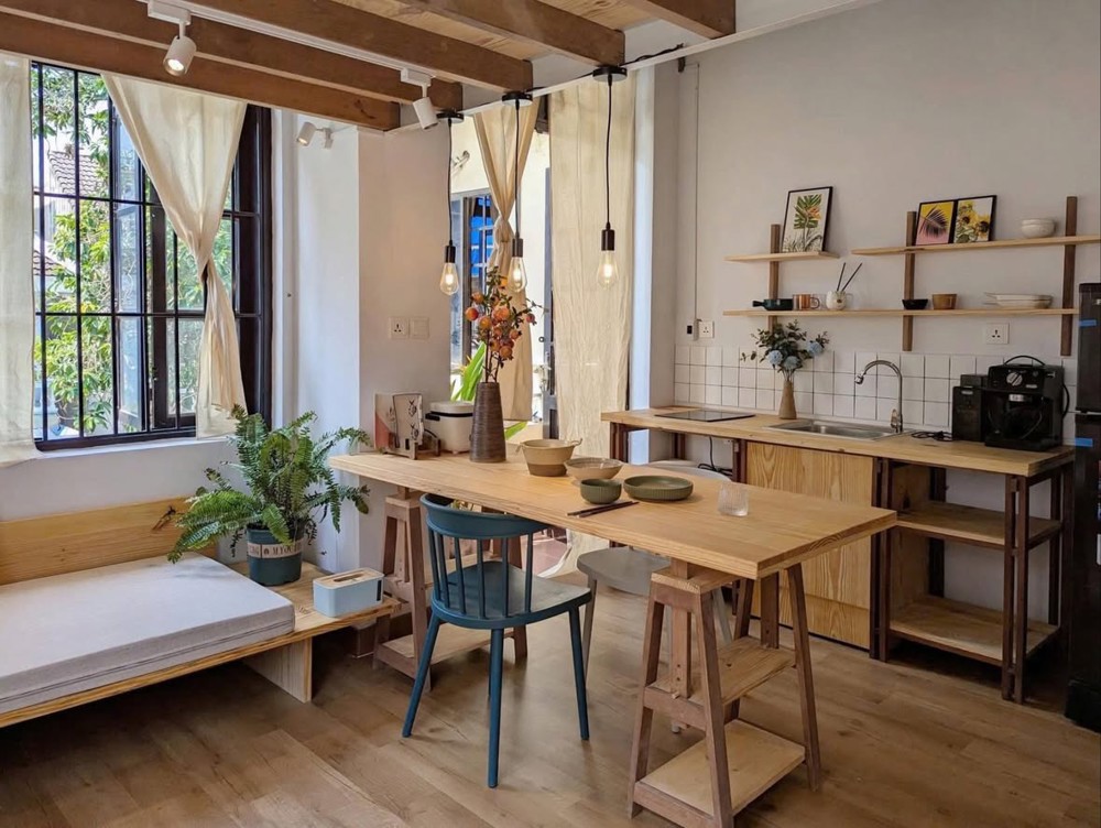 DUPLEX BAN CÔNG CHUẨN VIBE HÀN QUỐC NGAY CV HOÀNG VĂN THỤ