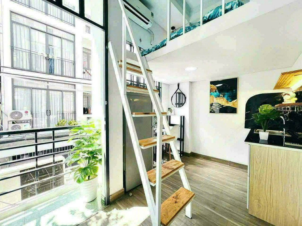 DUPLEX BAN CÔNG NGAY ĐH VĂN HIẾN