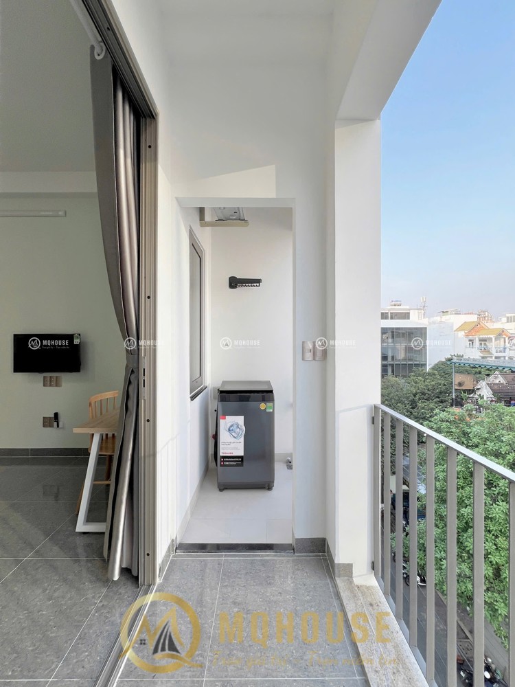 Siêu phẩm trống lại studio bancol không giới hạn người ở có máy giặt riêng gần sân bay Tân Sơn Nhất