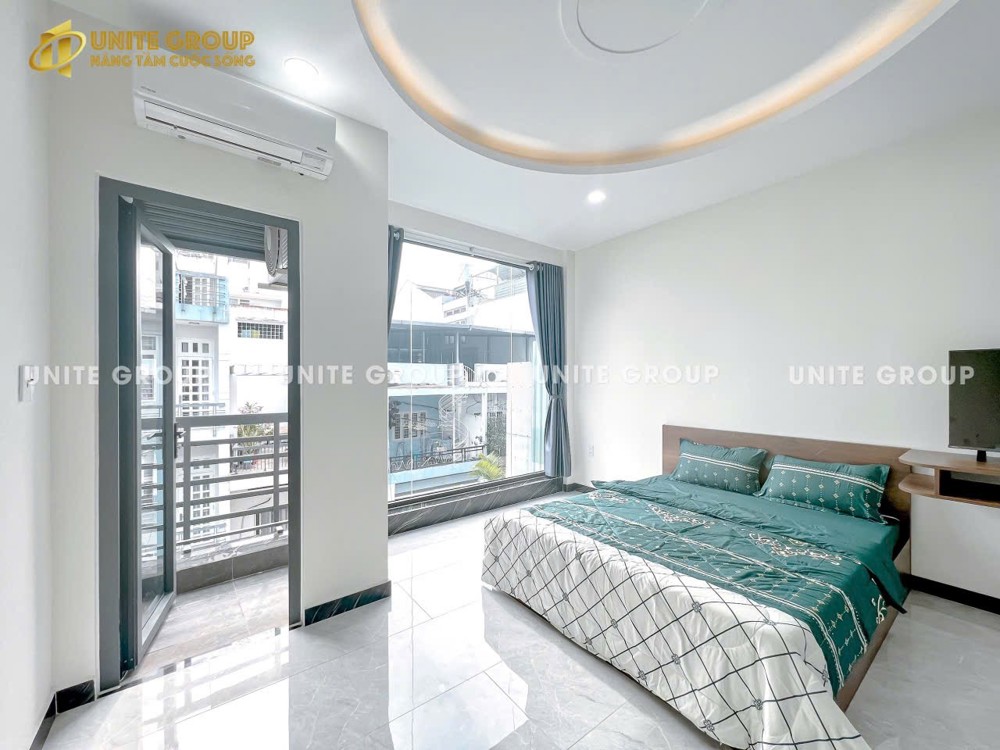 🔥CHO THUÊ CĂN HỘ MỚI 1PN BALCON MÁY GIẶT RIÊNG FULL NỘI THẤT GẦN SÂN BAY - ÂU CƠ QUẬN TÂN BÌNH  📍G