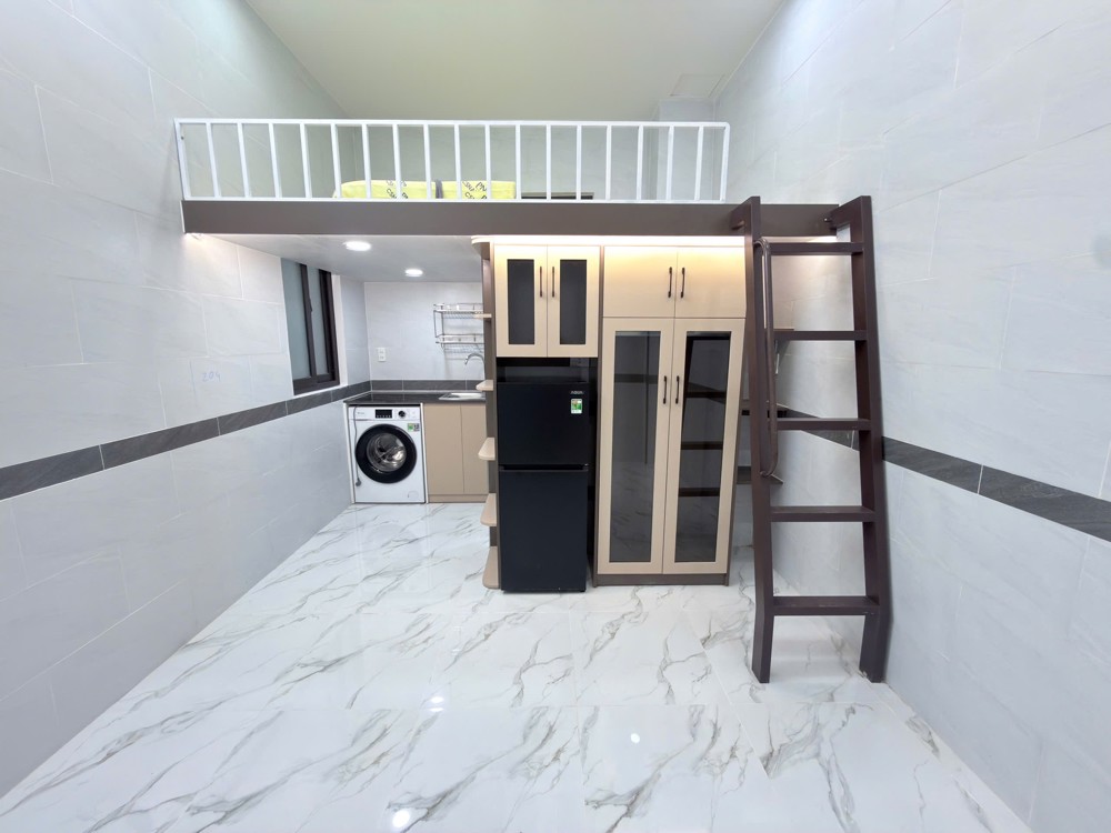 🔥CHO THUÊ DUPLEX MỚI TOANH BALCON CỬA SỔ MÁY GIẶT RIÊNG FULL NỘI THẤT GẦN SÂN BAY - HUỲNH VĂN NGHỆ