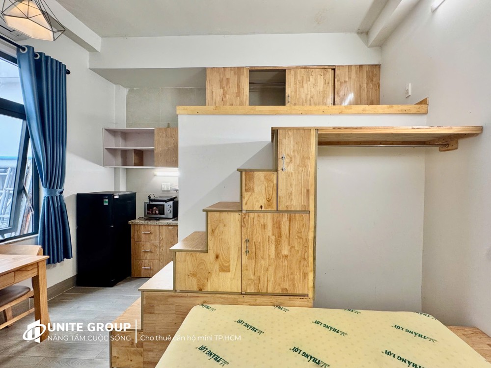 CHO THUÊ PHÒNG DUPLEX FULL NỘI THẤT – BAN CÔNG & CỬA SỔ – GẦN SÂN BAY TÂN SƠN NHẤT