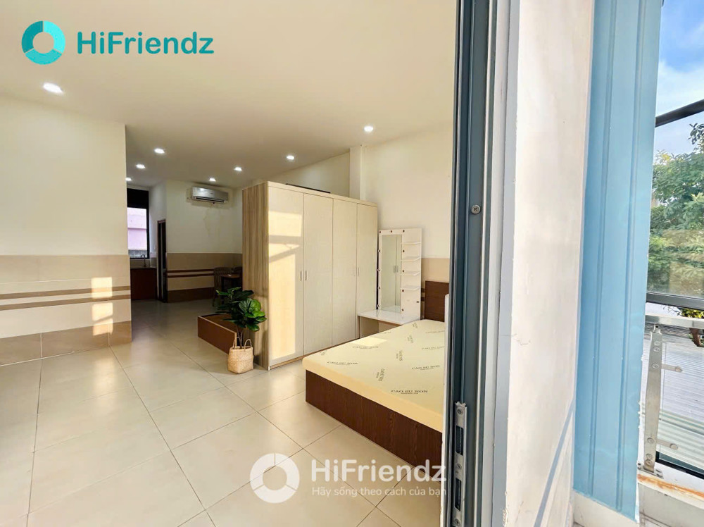 CHO THUÊ CĂN HỘ STUDIO 1PN FULL NỘI THẤT RỘNG 35~m2 CÓ BANCOL RIÊNG KHU VỰC BÌNH TÂN