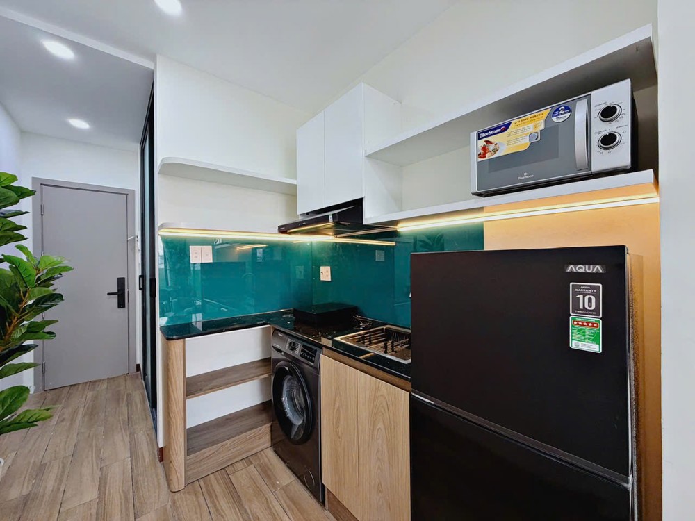 🔥CHO THUÊ CĂN HỘ 2PN BALCON MÁY GIẶT RIÊNG FULL NỘI THẤT THANG MÁY GẦN SÂN BAY ĐƯỜNG GÒ CẨM ĐỆM
