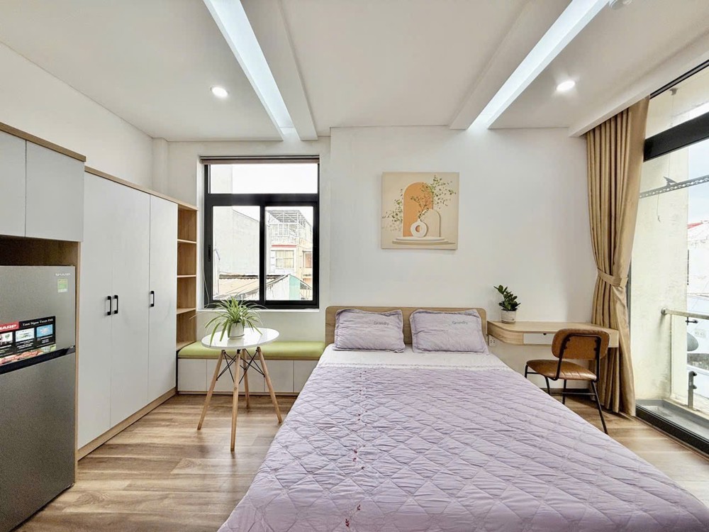 CHO THUÊ PHÒNG STUDIO FULL NỘI THẤT – MÁY GIẶT RIÊNG – GẦN SÂN BAY TÂN SƠN NHẤT