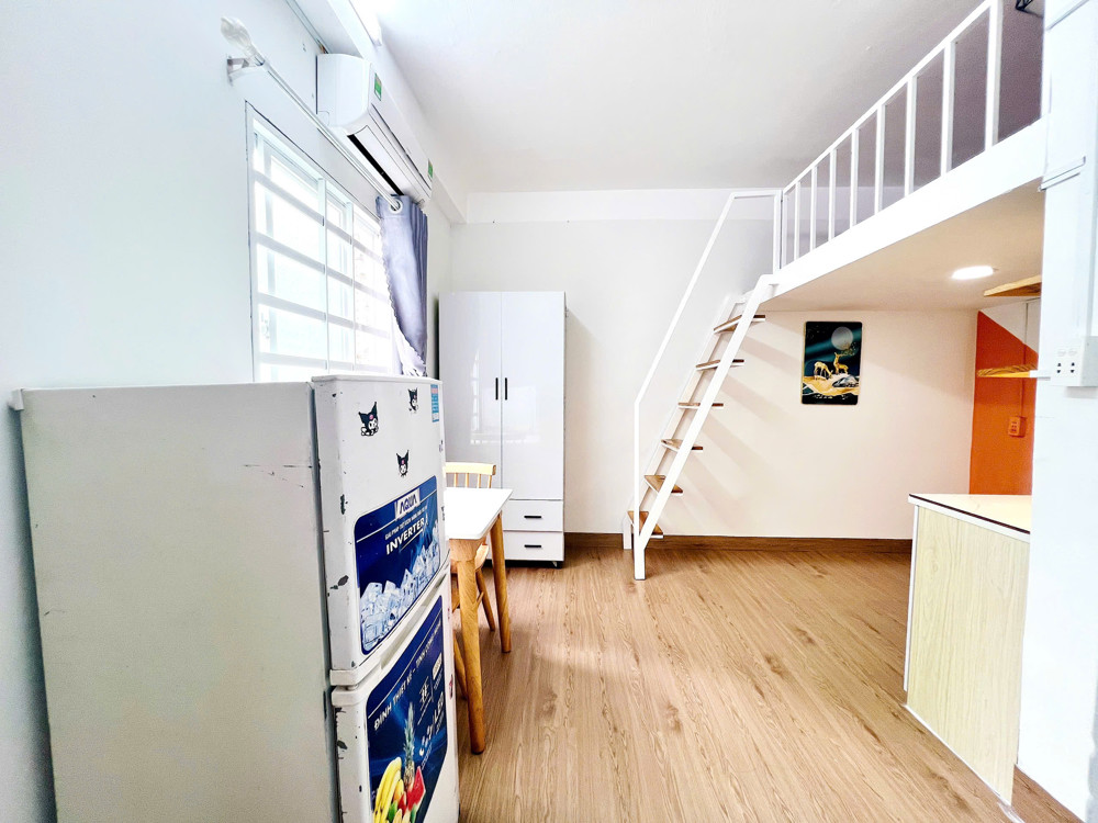 CHO THUÊ PHÒNG DUPLEX GÁC CAO MỚI 100% - ĐẦY ĐỦ NỘI THẤT - CỬA SỔ BAN CÔNG - ƯU ĐÃI KHAI TRƯƠNG