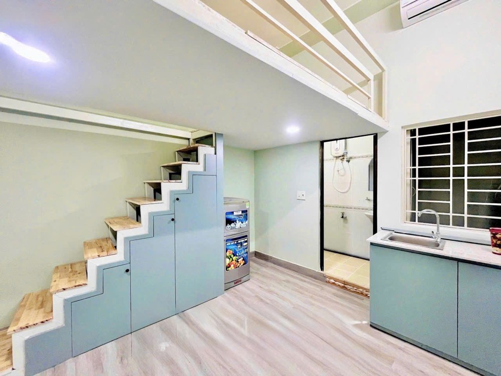 CHO THUÊ PHÒNG DUPLEX FULL NỘI THẤT – GÁC CAO – GẦN ĐH CÔNG THƯƠNG & ĐH VĂN HIẾN