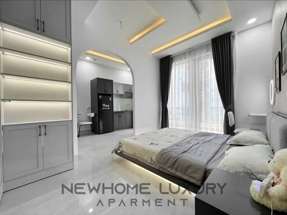 CHO THUÊ CĂN HỘ STUDIO FULL NỘI THẤT – BAN CÔNG & CỬA SỔ – GẦN NHÀ GA T3 & VÒNG XOAY LĂNG CHA CẢ