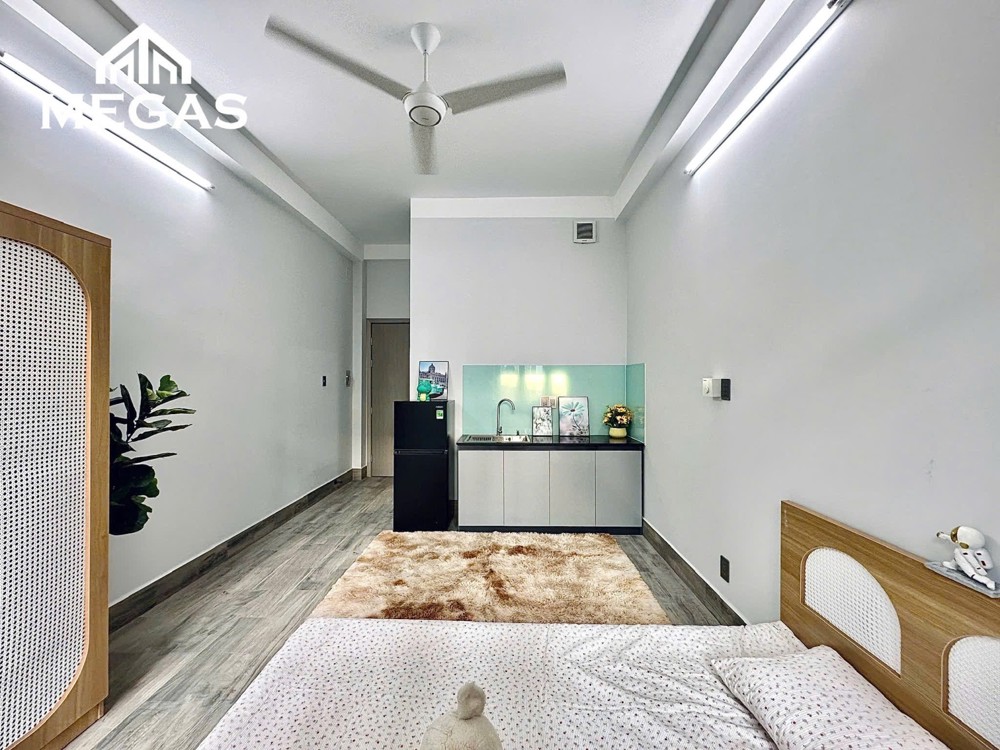 ✨ CHO THUÊ CĂN HỘ STUDIO FULL NỘI THẤT – CÓ BAN CÔNG – GẦN ĐH VĂN HIẾN & NGÃ TƯ BẢY HIỀN