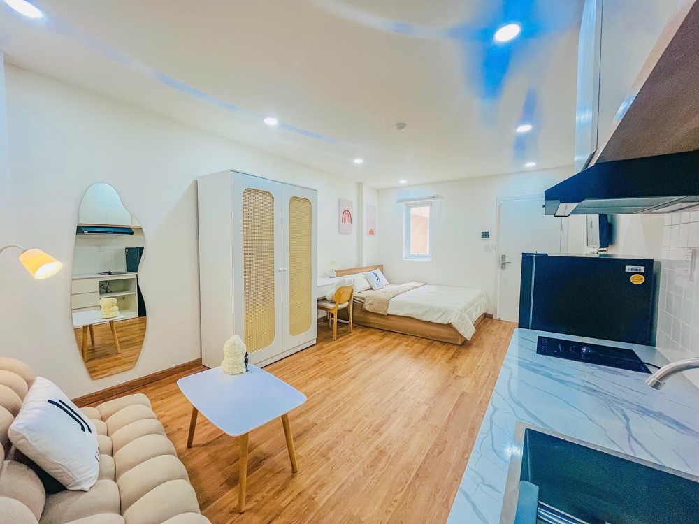 CHO THUÊ STUDIO TONE ẤM – FULL NỘI THẤT – CỬA SỔ LỚN – GẦN SÂN BAY TÂN SƠN NHẤT
