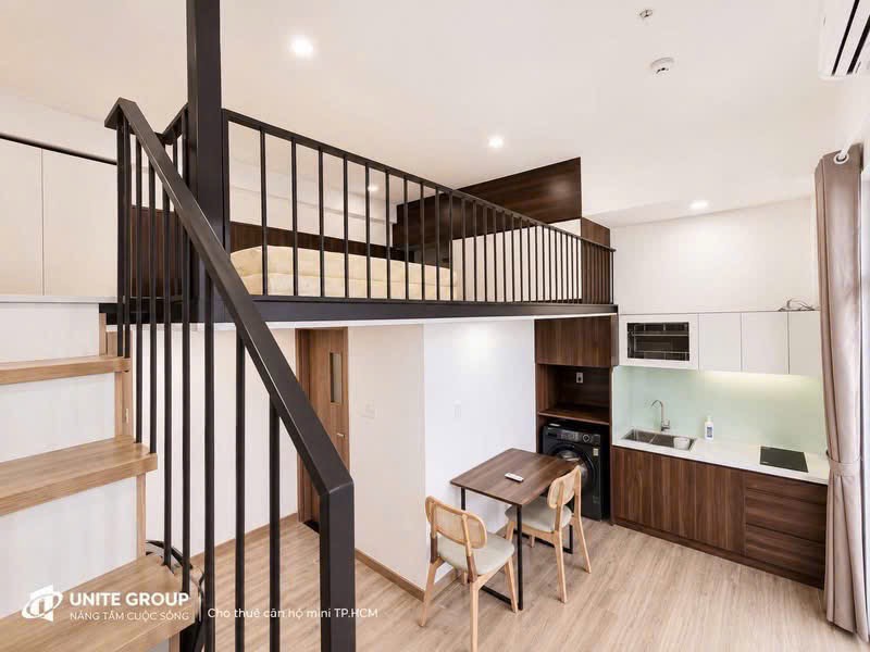 CHO THUÊ CĂN HỘ DUPLEX GÁC CAO – CÓ BAN CÔNG – FULL NỘI THẤT GẦN NGÃ TƯ BẢY HIỀN