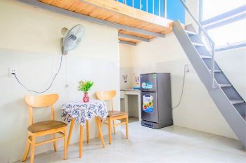 Căn hộ gác lửng mới tinh_đủ tiện nghi,nội thất_giá cực rẻ_phường 15, tân bình