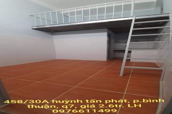 Cho thuê phòng cao cấp mới xây sát chợ lý phục man q7
