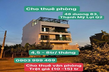 Cho Thuê Văn Phòng & Căn Hộ Dịch Vụ Thạnh Mỹ Lợi - Giá Tốt, Full Tiện Ích