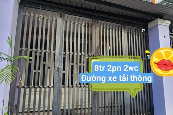 Cho thuê nhà nguyên căn 2PN 2WC – Mặt tiền Đường thông Linh Tây, gần Phạm Văn Đồng, giá 8tr/tháng