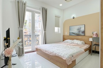 CHO THUÊ CĂN HỘ 1 PHÒNG NGỦ 70M² – FULL NỘI THẤT – BAN CÔNG THOÁNG – GẦN SÂN BAY TÂN SƠN NHẤT ✈️