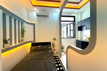 CHO THUÊ STUDIO 40m² FULL NỘI THẤT, LẠC LONG QUÂN, TÂN BÌNH – GẦN ĐẠI HỌC HỒNG BÀNG CV HOÀNG VĂN THỤ