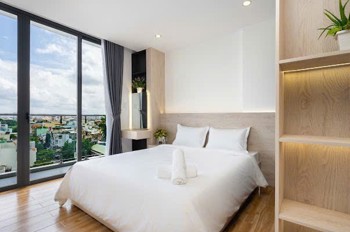 CHO THUÊ STUDIO TÂN BÌNH ĐẦY ĐỦ NỘI THẤT, CỬA SỔ THOÁNG GẦN ETOWN & LOTTE MART