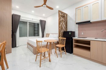 CHO THUÊ CĂN HỘ STUDIO FULL NỘI THẤT NGAY NHÀ GA T3 QUẬN TÂN BÌNH