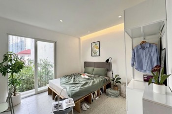 Cho thuê phòng studio ban công gần sân bay Tân Sơn Nhất, quận Tân Bình