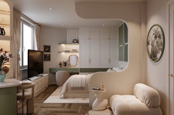 CHO THUÊ PHÒNG STUDIO TÁCH BẾP NGAY NHÀ GA T3, QTB