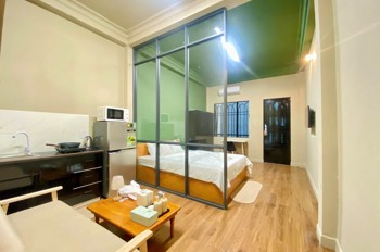 CĂN HỘ 1PN MÁY GIẶT RIÊNG NGAY NGÃ TƯ BẢY HIỀN QUẬN TÂN BÌNH