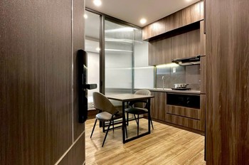 Cho thuê studio tách bếp riêng biệt nội thất hiện đại ngay Etown Cộng Hoà, Tân Bình