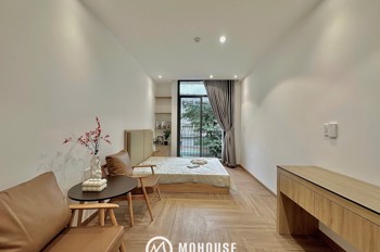 CĂN HỘ STUDIO FULL NỘI THẤT BAN CÔNG NGAY NHÀ GA T4