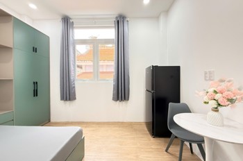 CĂN HỘ STUDIO CỬA SỔ TRỜI THOÁNG MÁT FULL NỘI THẤT - TÂN BÌNH