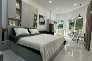 CHO THUÊ STUDIO FULL NỘI THẤT – BAN CÔNG + CỬA SỔ RỘNG – GẦN SÂN BAY TÂN SƠN NHẤT