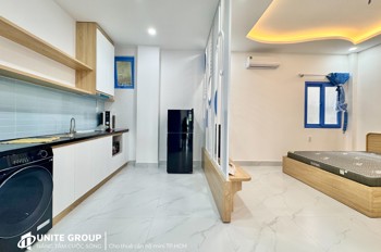 Khai trương toà nhà mới 100% studio tách bếp máy giặt riêng gần nhà ga T3, Tân Bình